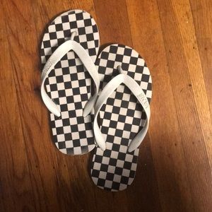 Vans Checkered Flip Flops